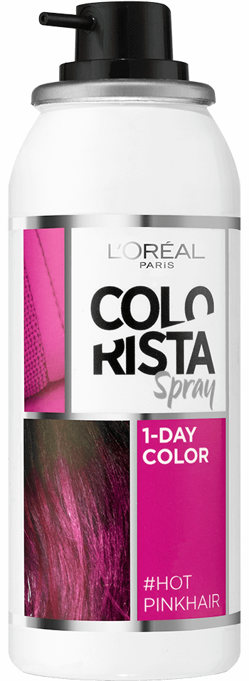 Hot Pink Spray Colorista Hajfesték Packshot